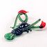 Green Crayfish Figurine in Glass Figurines Sea Life Creatures category