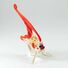 Red Sailfish Figurine in Glass Figurines Sea Life Creatures category