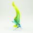 Green Sailfish Figurine in Glass Figurines Sea Life Creatures category