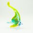 Green Sailfish Figurine in Glass Figurines Sea Life Creatures category