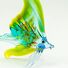 Green Sailfish Figurine in Glass Figurines Sea Life Creatures category