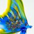 Blue Sailfish Figurine in Glass Figurines Sea Life Creatures category