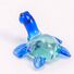 Tiny Blue Turtle in Glass Figurines Miniature Figurines category
