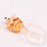 Glass Beige Mouse in Glass Figurines Miniature Figurines category