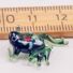 Frog Glass Mini Figure in Glass Figurines Miniature Figurines category